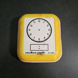 Educational Insights EI-1464 Rubber Clock Stamp